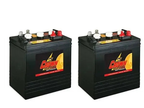 Crown 6V Golf Cart Battery CR-205 6V/205Ah 6 Pack, 36V