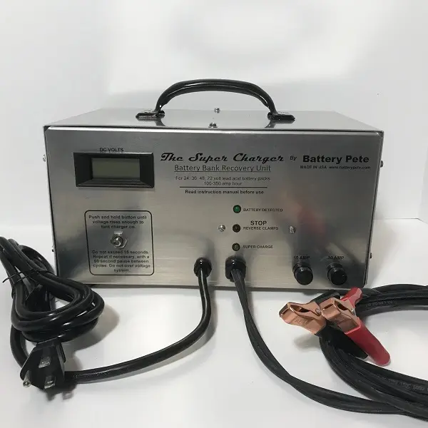 Commercial Golf Cart Battery Recovery Unit For Sale