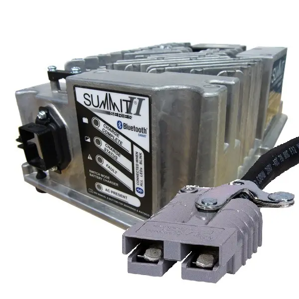 Lester Summit II Series 36 Volt Golf Cart Battery Charger SB50 Connector For Sale