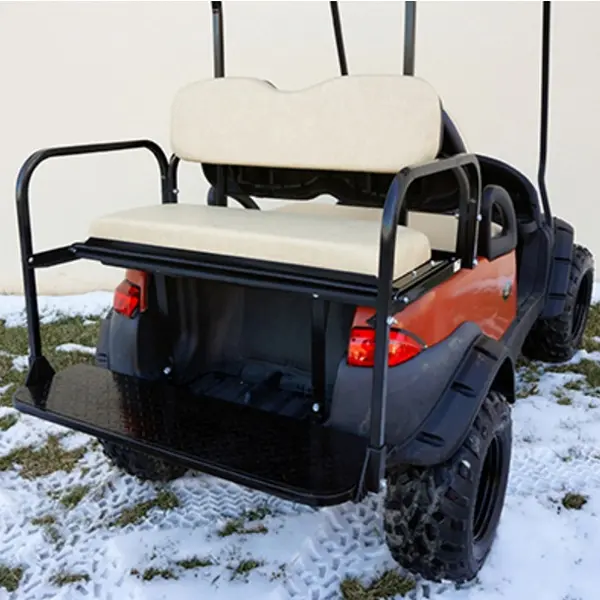 Flip Down Rear Seat Kit For Club Car Precedent Old Style For Sale